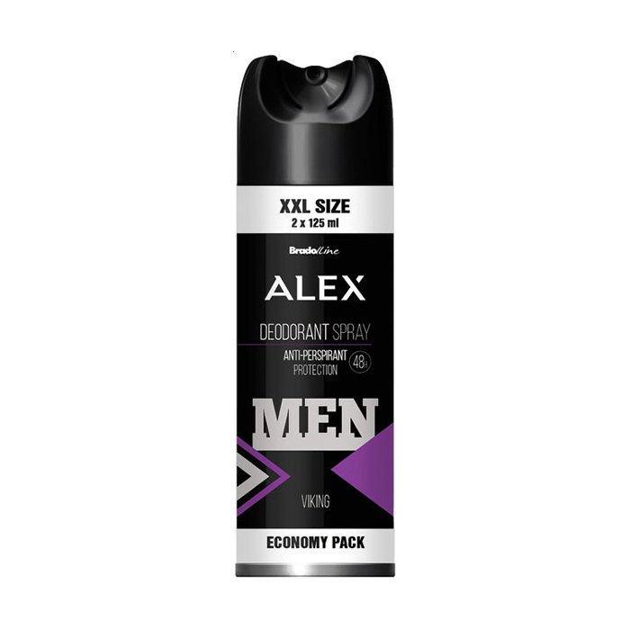 Чоловічий дезодорант-спрей Bradoline Alex XXL Viking Deodorant Spray, 250 мл